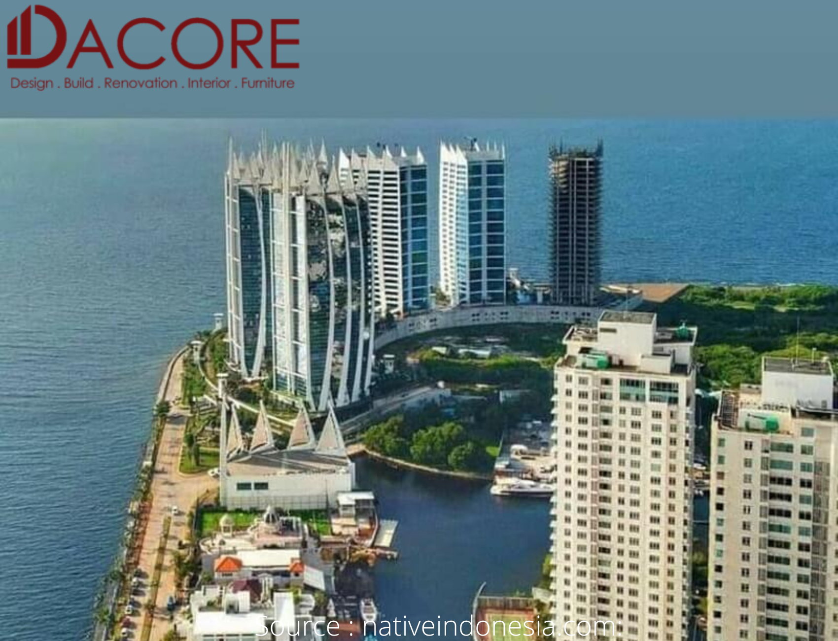 JASA RENOVASI APARTEMEN DI PANTAI MUTIARA || DACORE