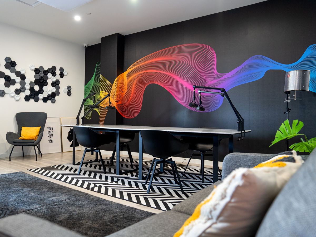 Jasa Desain Interior Studio Podcast Jakarta
