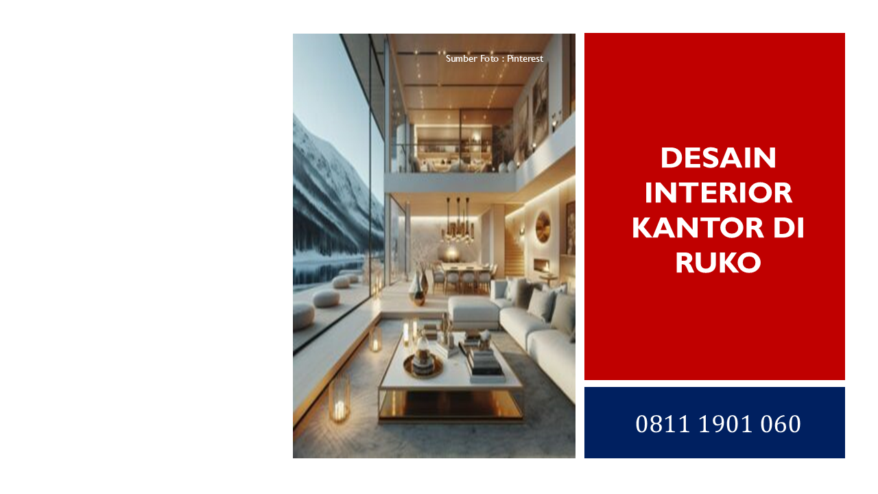 Desain Interior Kantor di Ruko: Penawaran dan Edukasi yang Mudah Dipahami
