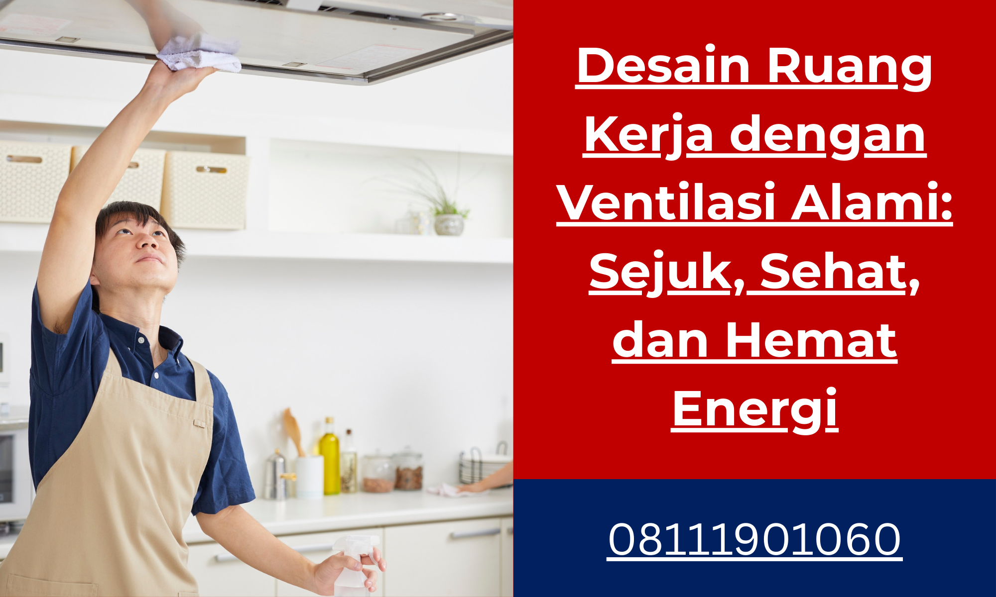 Desain Ruang Kerja dengan Ventilasi Alami: Sejuk, Sehat, dan Hemat Energi