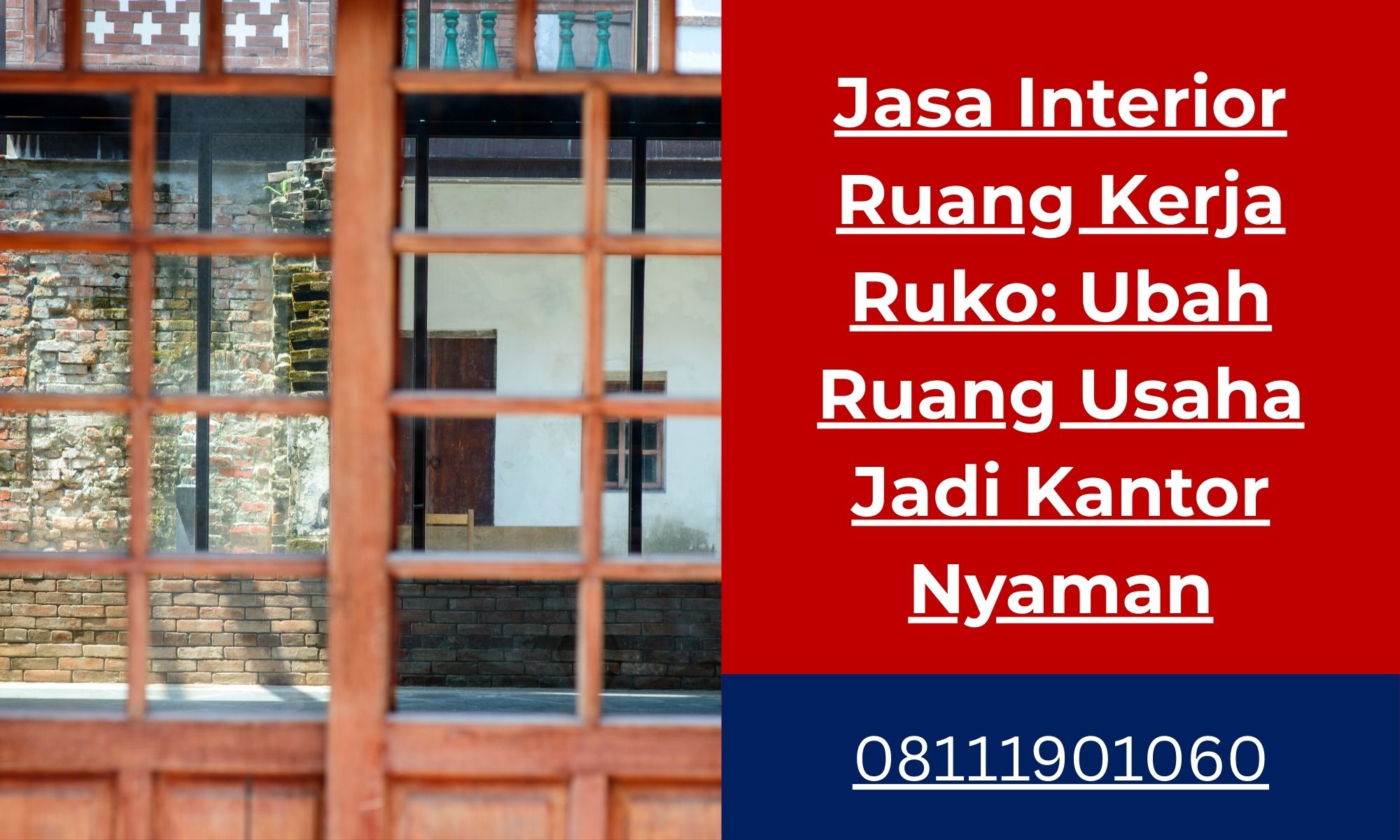 Jasa Interior Ruang Kerja Ruko: Ubah Ruang Usaha Jadi Kantor Nyaman