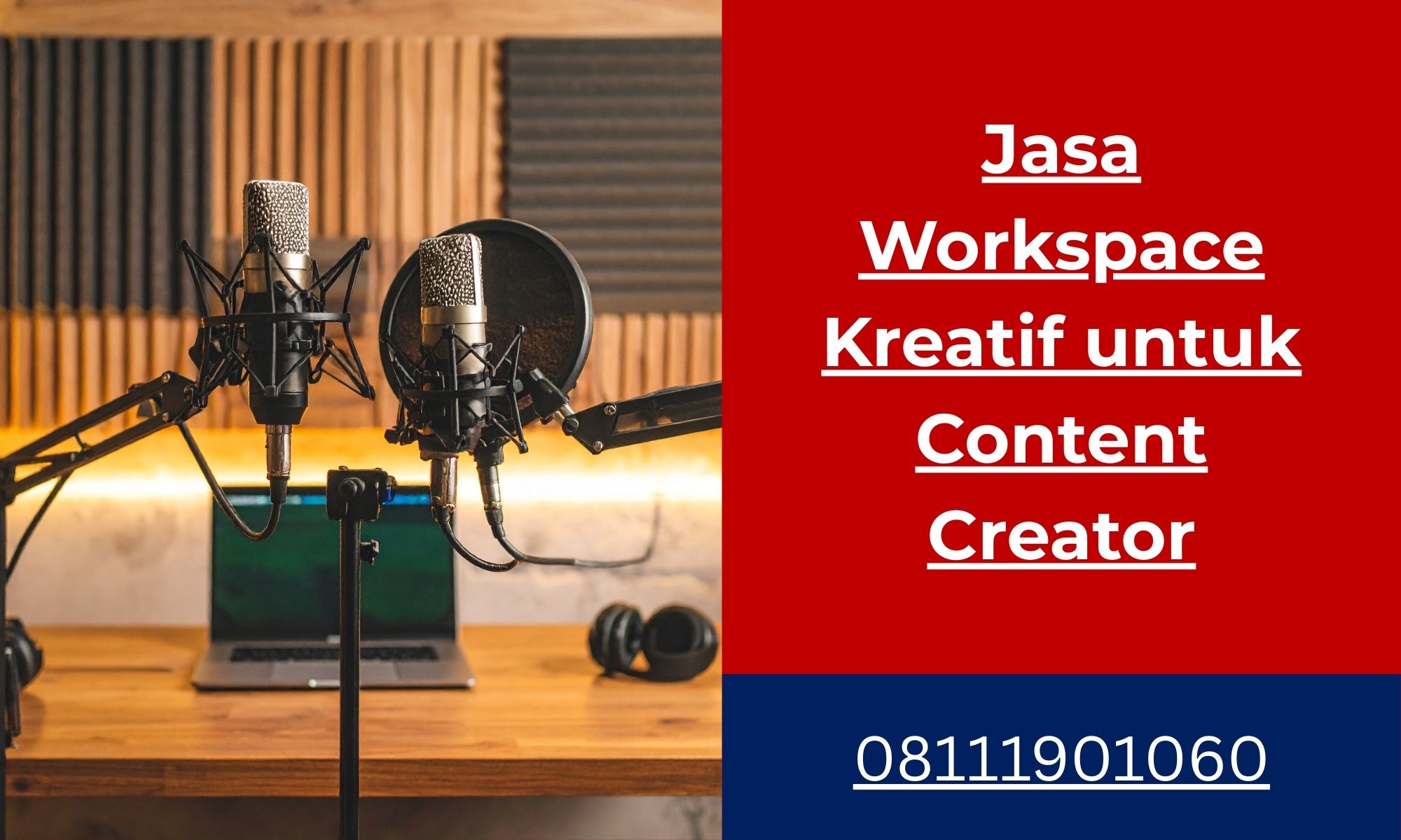 Jasa Workspace Kreatif untuk Content Creator: Wujudkan Studio Impian di Rumah atau Ruko