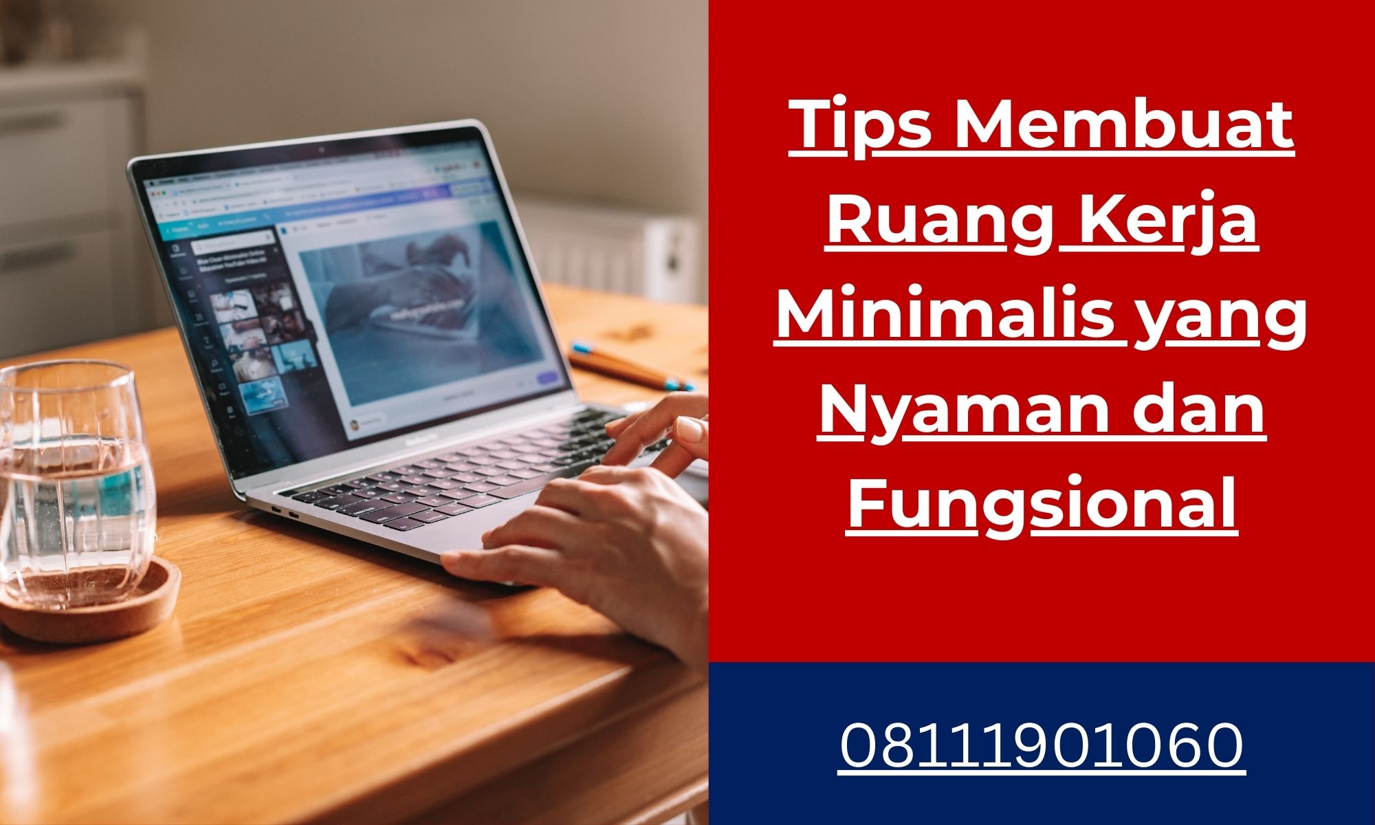 Tips Membuat Ruang Kerja Minimalis yang Nyaman dan Fungsional