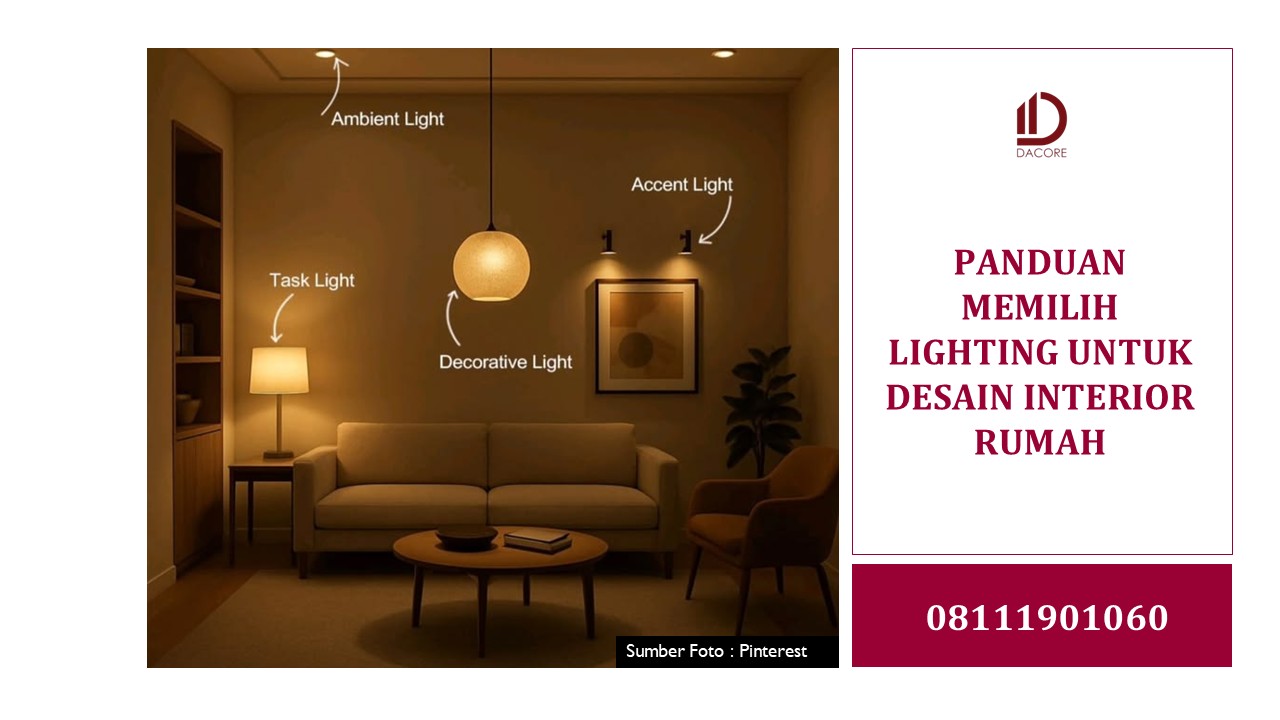 Panduan Memilih Lighting untuk Desain Interior Rumah