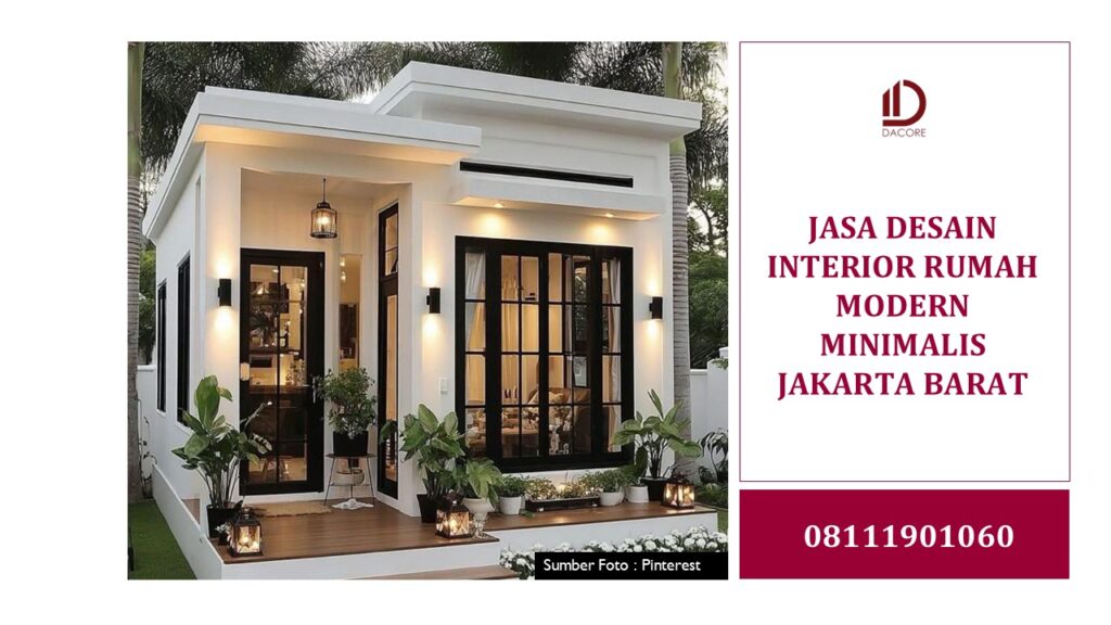 JASA DESAIN INTERIOR RUMAH MODERN MINIMALIS JAKARTA BARAT