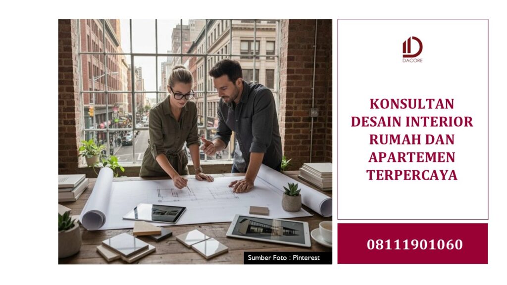 KONSULTAN DESAIN INTERIOR RUMAH DAN APARTEMEN TERPERCAYA