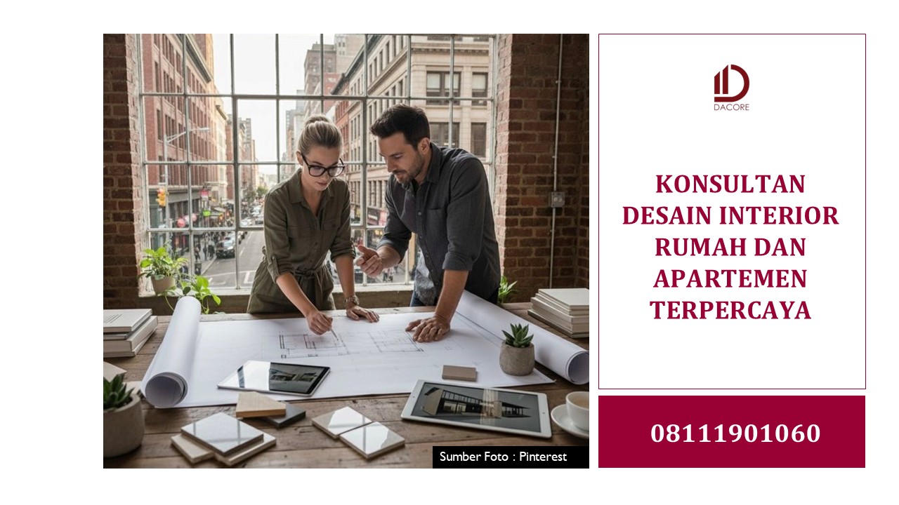 Konsultan Desain Interior Rumah dan Apartemen Terpercaya