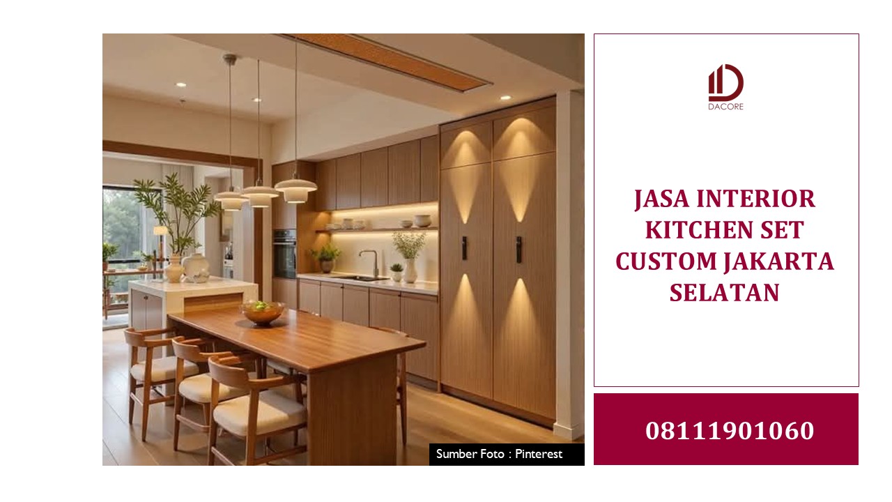 JASA INTERIOR KITCHEN SET CUSTOM JAKARTA SELATAN