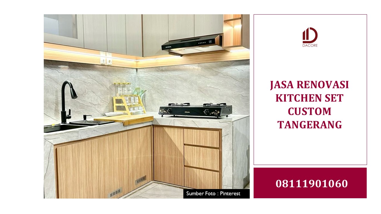 JASA RENOVASI KITCHEN SET CUSTOM TANGERANG