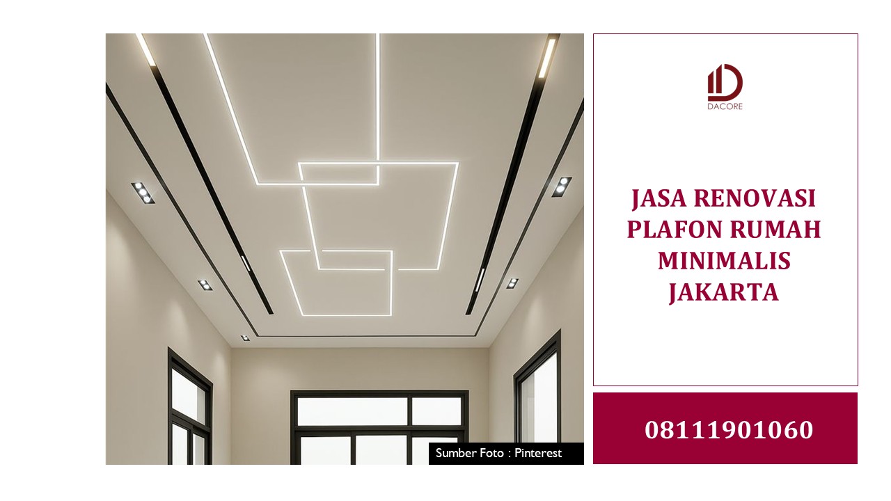 JASA RENOVASI PLAFON RUMAH MINIMALIS JAKARTA