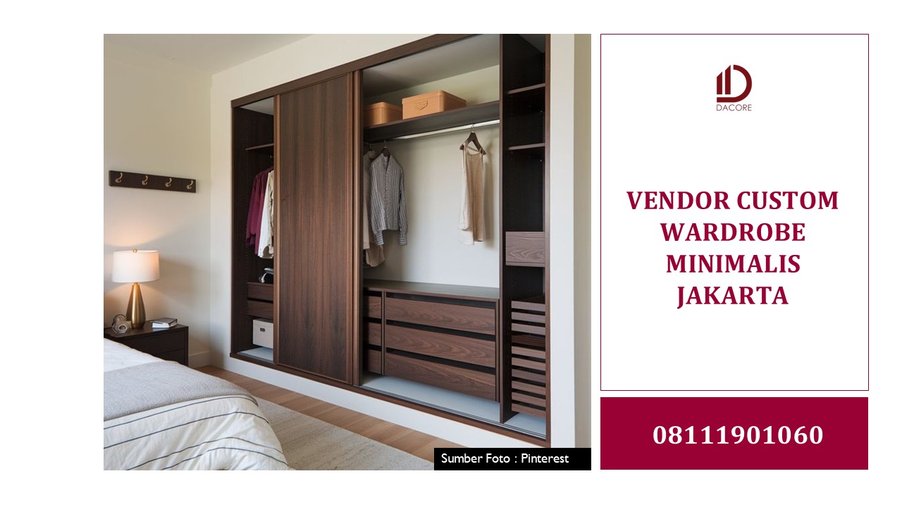 VENDOR CUSTOM WARDROBE MINIMALIS JAKARTA